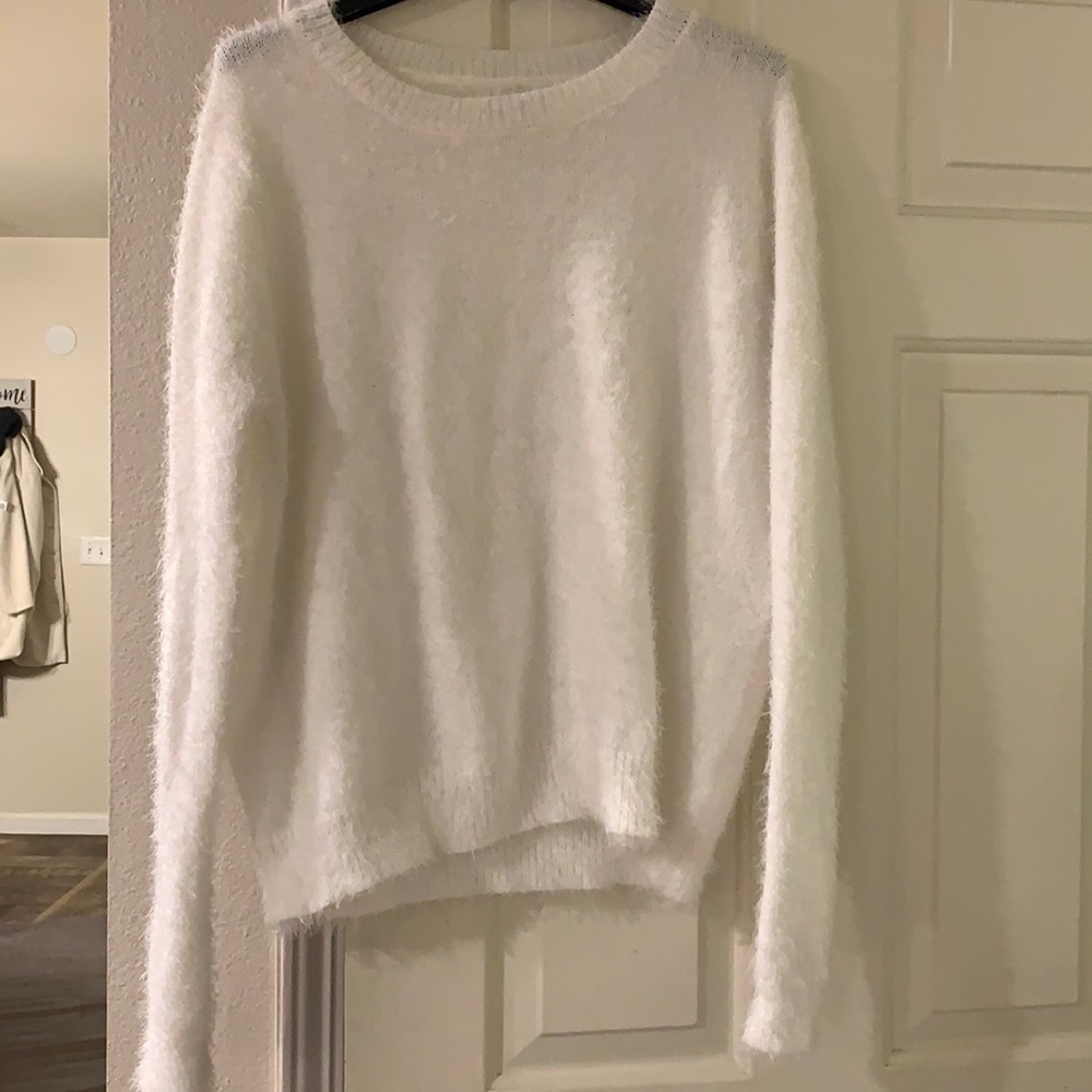 White sweater